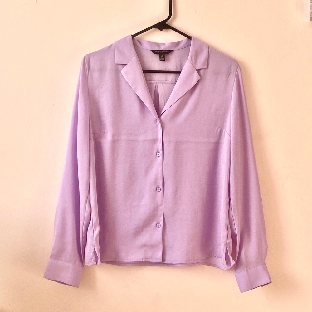 Banana Republic Soft Satin Blouse